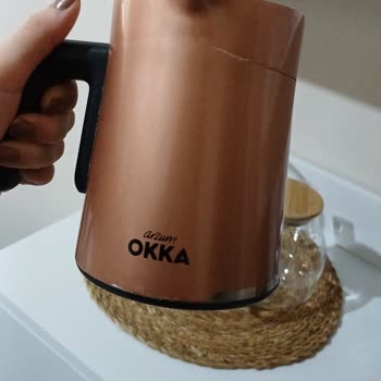 Arzum Okka Rich Spin Kahve Makinesinin Dış Kaplaması Kısa Sürede Çatladı Ve Soyuldu
