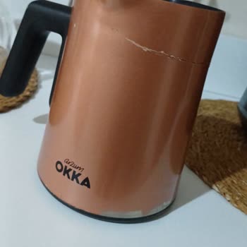 Arzum Okka Rich Spin Kahve Makinesinin Dış Kaplaması Kısa Sürede Çatladı Ve Soyuldu