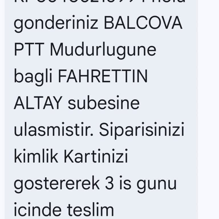 Kargo Şubeye Bırakıldı, Adrese Teslim Edilmediği İçin Mağdur Oldum