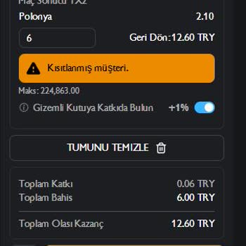 Spor Bahisleri Kısıtlaması Nedeni Açıklanmalı Ve Kaldırılmalı