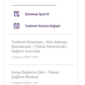 Kurye Gelmedi Ve Adreste Bulunamadı Notu Yanlış