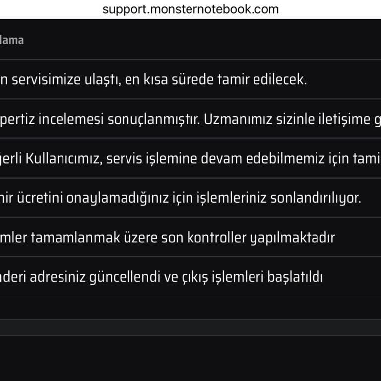 Monster Laptopumda Görüntü Titremesi Ve Garanti Dışı Yüksek Onarım Ücreti
