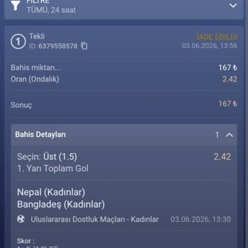 Kazandığım 404 TL Silindi, Hesabım Haksızca Azaldı