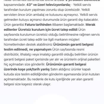 TCL Televizyon Yetkili Servisinin Zorunlu 5.000 TL Kurulum Ücreti Ve Garanti Şartı
