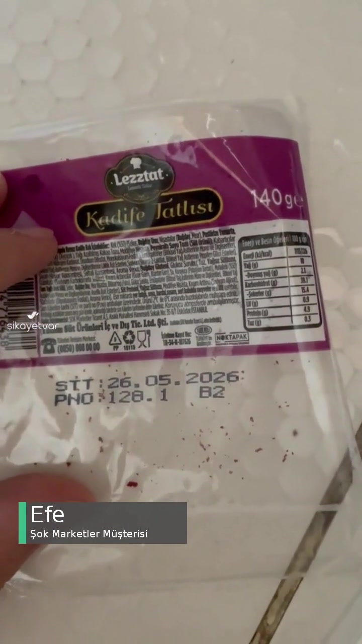 Şok Marketler Lezztat Tatlıdan Çıkan Madde! videonun kapak resmi