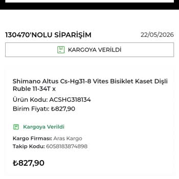 Yanlış Ürün Gönderimi Ve İade İşlemi Başlatılamıyor