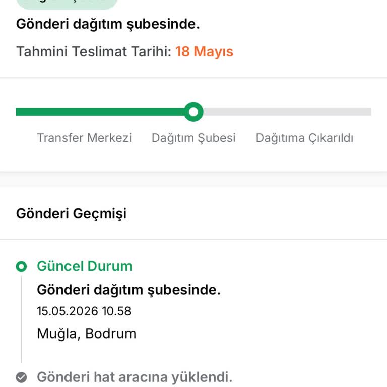 Kolay Gelsin Kargo Firmasının Sorumsuzluğu Ürünüm 20 Gün Boyunca Gelmedi