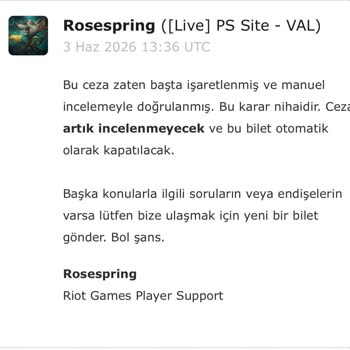 Hesabım Çalıntı Ve Haksız Kalıcı Ban Verildi