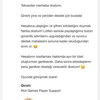Hesabım Çalıntı Ve Haksız Kalıcı Ban Verildi