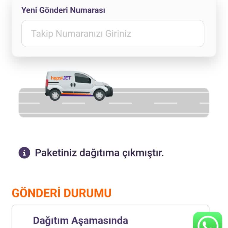 Hepsijet Kargo Gün Boyu Evde Olmamıza Rağmen Teslim Etmedi