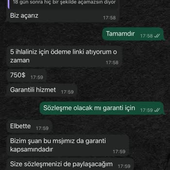 Mzn Danışmanlık'ta Yanıltıcı Garantili Hizmet Ve İade İptali