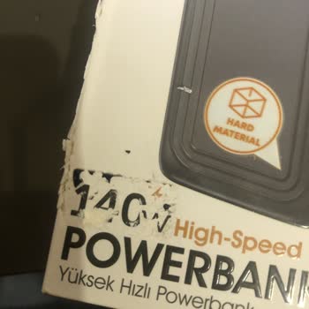 Kullanılmış Ve Darbe İzli Powerbank İçin Tam İade Talebi