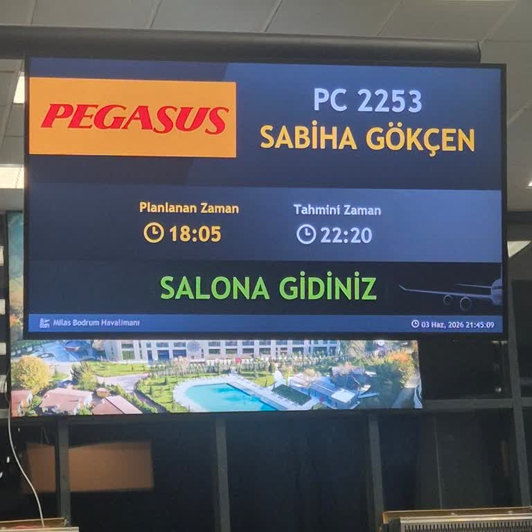 Pegasus PC2253 Numaralı Uçuşun 5 Saatlik Gecikmesi Ve Yetersiz Bilgilendirme