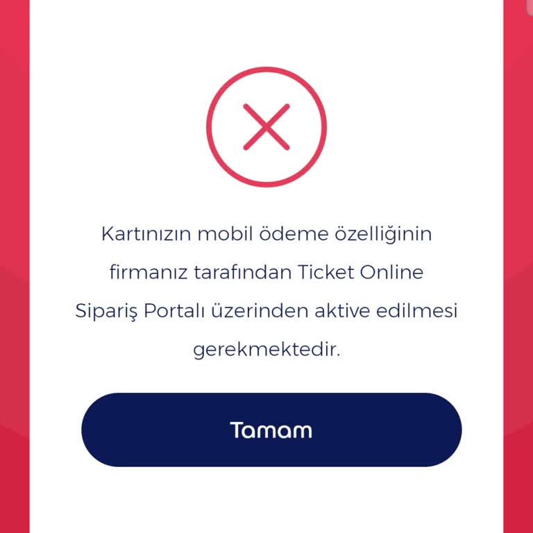 Mobil Ödeme Yetkisi Kapatıldı Ve Bilgilendirme Eksikliği