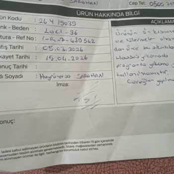 Sitare Giyim İpek Takımda Hızlı Tüylenme Ve Mağaza Müdürünün Saygısız Tutumu