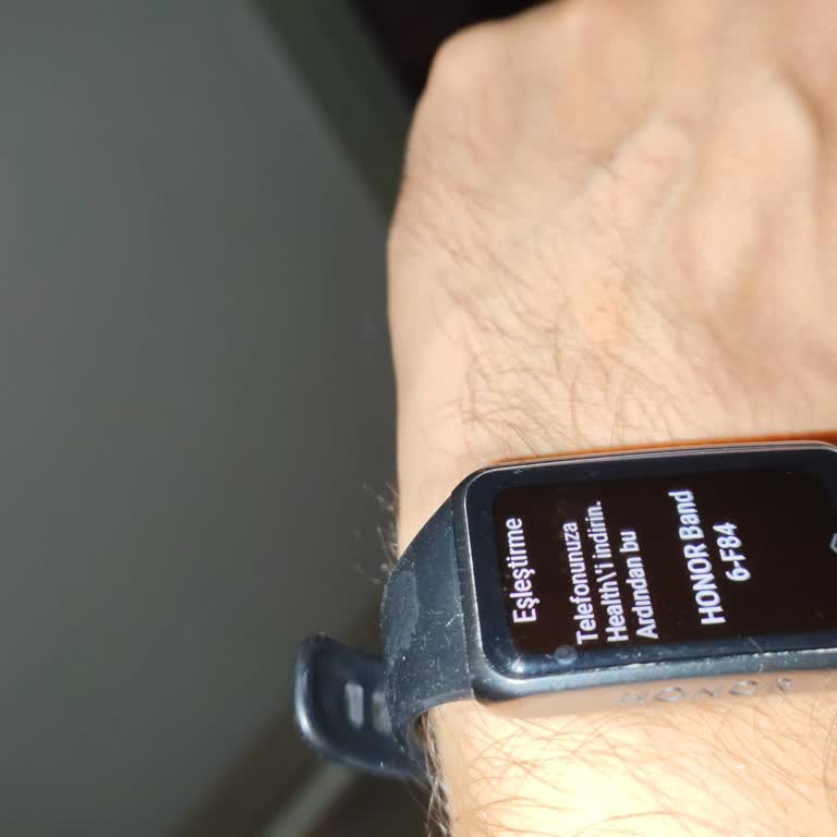 Honor Band 6 Uygulamada Desteklenmiyor Ve Bileklik Kullanılamaz