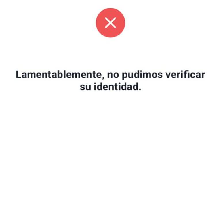 Tango, problemas al retirar y verificar cuenta, solicito revisión y solución