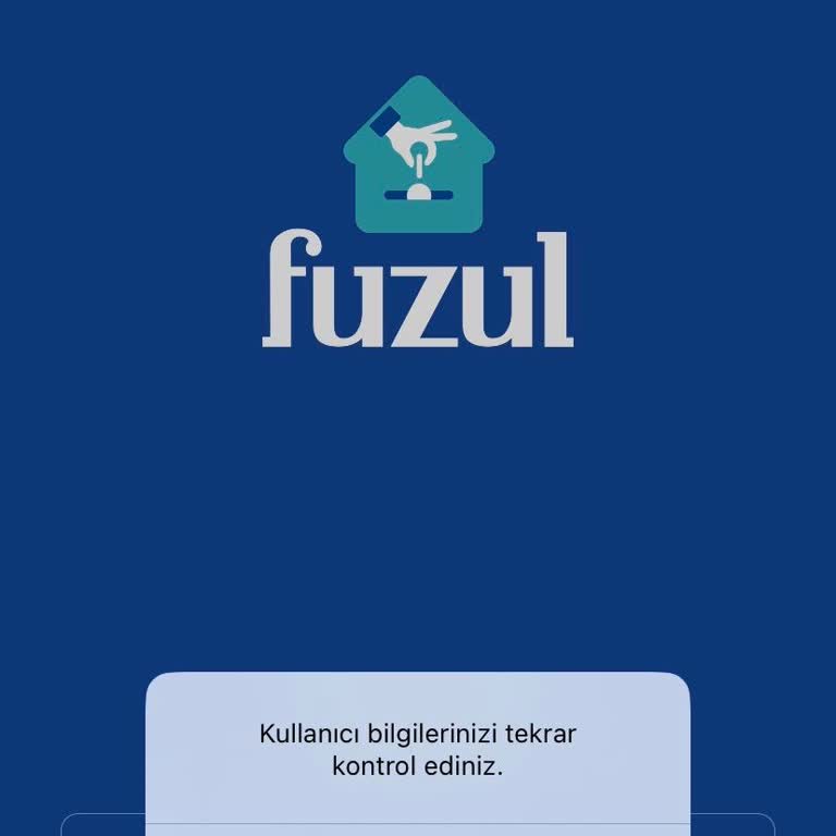Fuzul Ev Mobil Sistemde Giriş Hatası Ve Mağduriyet