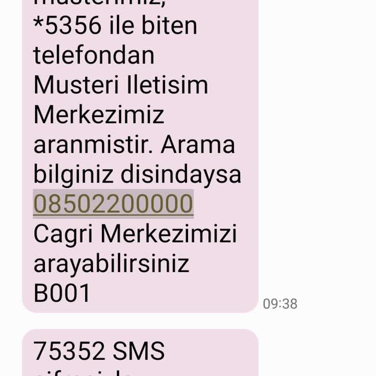 Ziraat Bankasından Gelen Şüpheli SMS Hakkında Açıklama Ve Güvenlik Talebi
