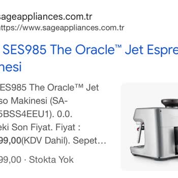Enplus’ta Sage Espresso Makinesine Orantısız %50’lik Fiyat Artışı!