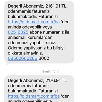 D Smart Hattının İzinsiz Aktifleştirilmesi Ve Haksız Borçlandırma