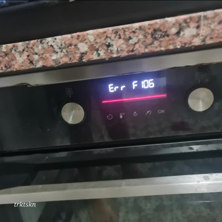 Electrolux Ankastre Fırında Tekrarlayan F106 Hatası Ve Ürün Değişimi Talebi