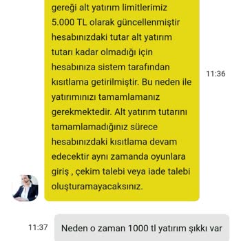 Casibom Sitesinde 1000 TL Yatırımının Hesaba Yansımaması Ve İade Talebi
