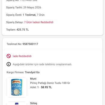 Yanlış Ürün Teslimi Sonrası Uzun Süren İade Bekleyişi