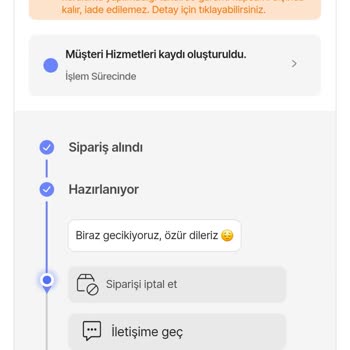 Hepsiburada'da Kargoya Verilmeyen Derin Dondurucu Ve İptal Talebinin Cevapsız Kalması