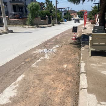 İZSU’nun Çelebi Mah. Eski Seferihisar Cd. Asfaltlanması Ve Tozlu Ortamın Temizlenmesi Talebi