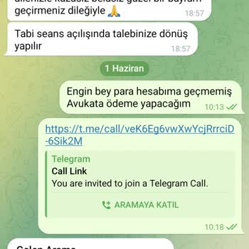 Sahte Telegram Borsa Grubu Üzerinden Gönderilen 397 Bin TL İçin Çekim Yapılamıyor