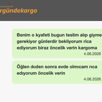 Hızlı Kargo Ücretine Rağmen Kargom Hâlâ Gelmedi