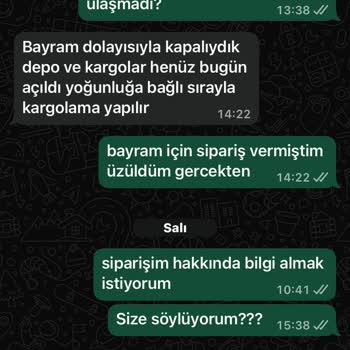 Kargo Takibi Yok, İletişimsizlik Ve Geciken Sipariş İçin İade Talebi