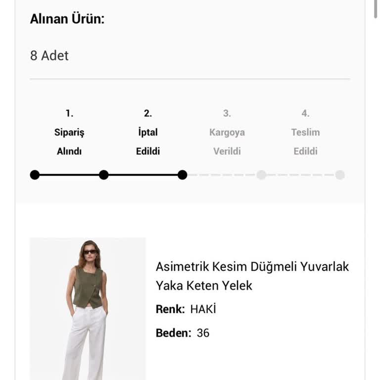 Stokta Olmasına Rağmen Koton Siparişimin İptali Ve Kampanya Avantajı Kaybı