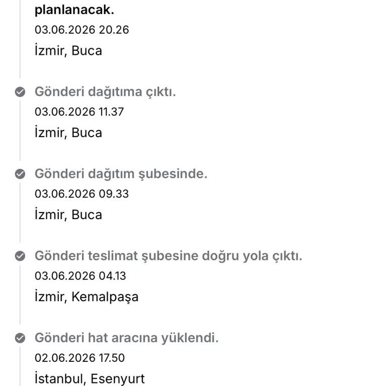 Hediyeli Kargonun Teslim Edilmemesi Şirinyer Şubesinin Sorumsuzluğu