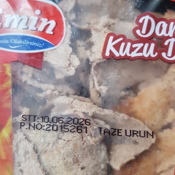 BİM Döner Paketi Üzerinde Kimyasal Mürekkep İzleri Sağlık Endişesi