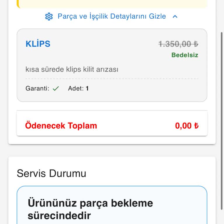 Jacques Philippe İlk Kullanımda Arızalanan Saat İçin Değişim Ve İade Talebi
