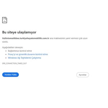 Kurumsal BES Sitesine Giriş Yapılamıyor, Müşteri Hizmetleri Yanıt Vermiyor