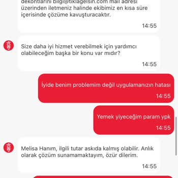 İki Defa 250 TL Çekildi, Bakiye Yüklenmedi Ve Canlı Destek Yardımsız, Acil İade Talebi