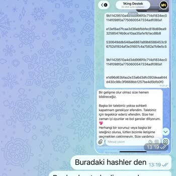 150 TRX Yatırımım Hesaba Yansımıyor Ve Canlı Destek Sürekli Oyalıyor