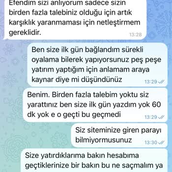 150 TRX Yatırımım Hesaba Yansımıyor Ve Canlı Destek Sürekli Oyalıyor