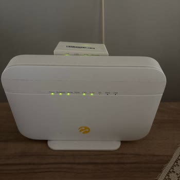Garanti Kapsamındaki Arızalı Modem İçin Ücretsiz Servis Talebi