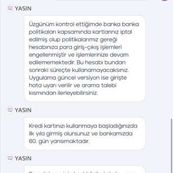 Yeni Müşteriden 1.000 TL Kart Aidatı Kesildi, Hesap Aniden Bloke Edildi