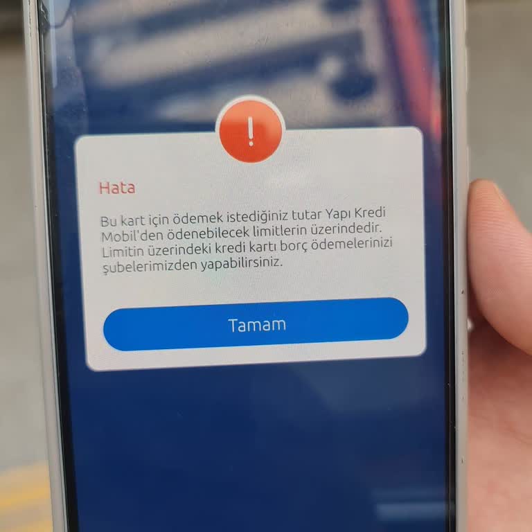 Online Kredi Kartı Borç Ödeme Engeli Şubeden Devam Uyarısı