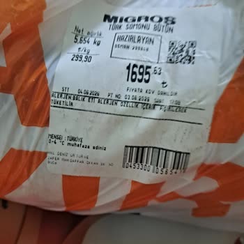 Migros Sanal Market'te Somon Siparişinde Eksik Gramaj Ve Yanlış İade Tutarı