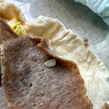 Donuk Dürüm Ve Restoranın Saygısız İletişimi