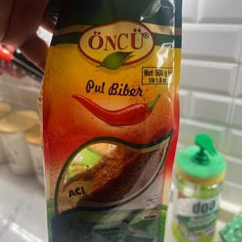 A101'den Aldığım Öncü Pul Biber Acısız Ve Lezzetsiz