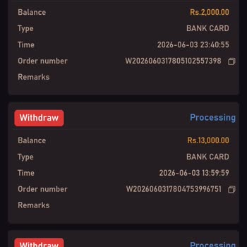 BDG Has Not Released My ₹71,000 Withdrawals After Multiple Requests