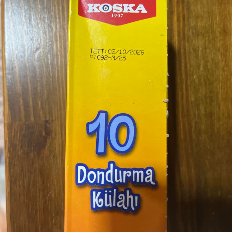Kötü Koku Nedeniyle Tüketilemeyen Koska Külahı İçin İade Talebi