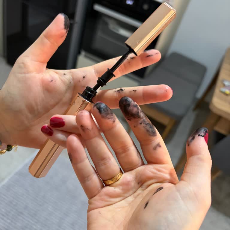 Açılışta Tıpası Ayrılan Ve Ürün Sızdıran Lancôme Rimeli